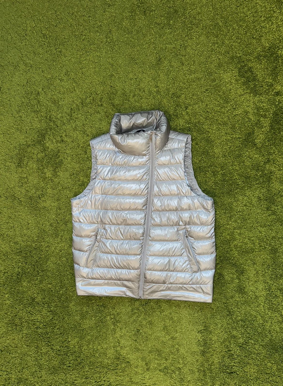 DKNY × Designer × Donna Karan Donna Karan DKNY down puffer vest gilet Size L / US 10 / IT 46 - 1 Thumbnail