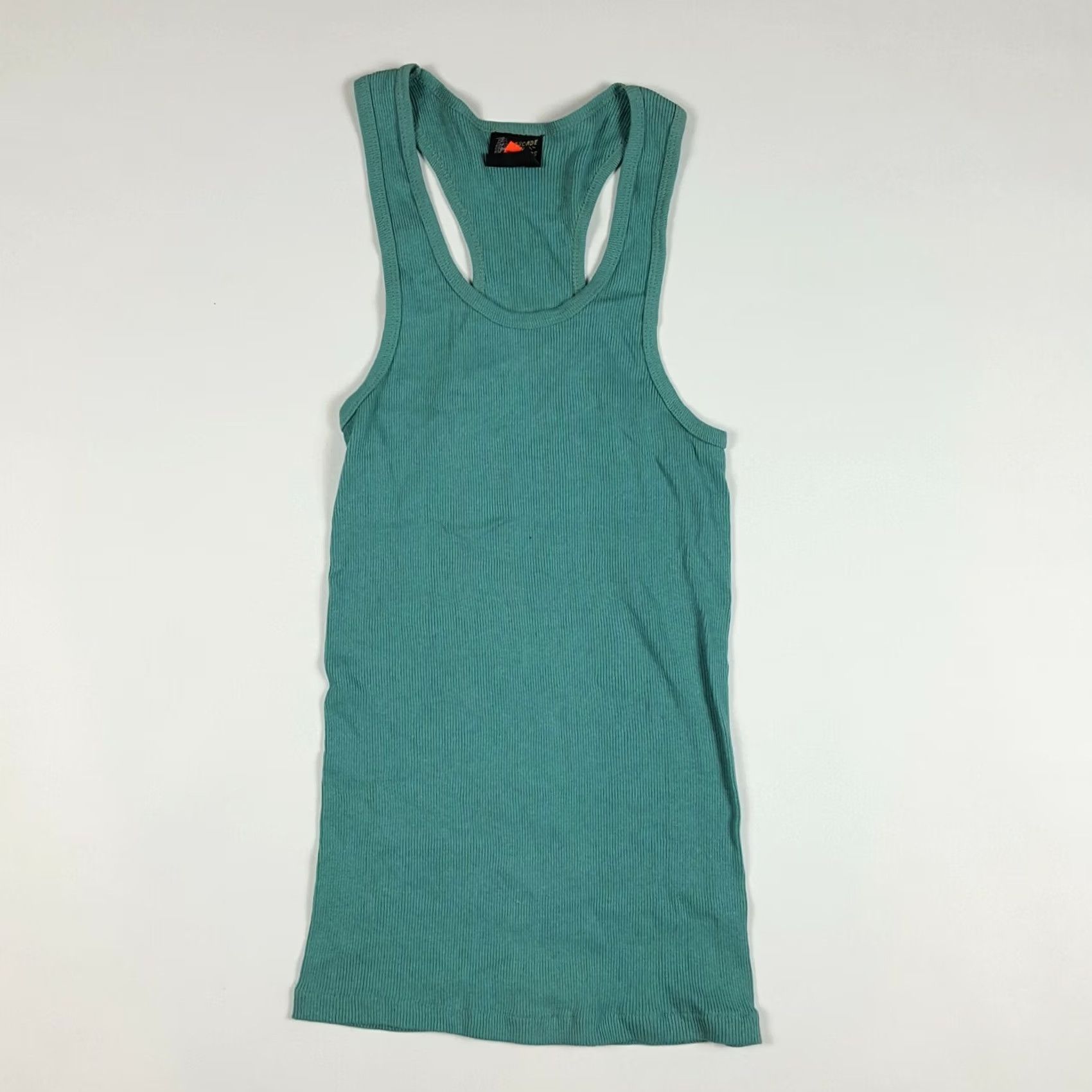 Altea VINTAGE Cascade Bay Traders Teal Women's Tank Top Shirt Athletic Outdoor Sports Tank Top 80s 90s Breathable Sleeveless Crew Neck Pullover Size L / US 10 / IT 46 - 3 Thumbnail