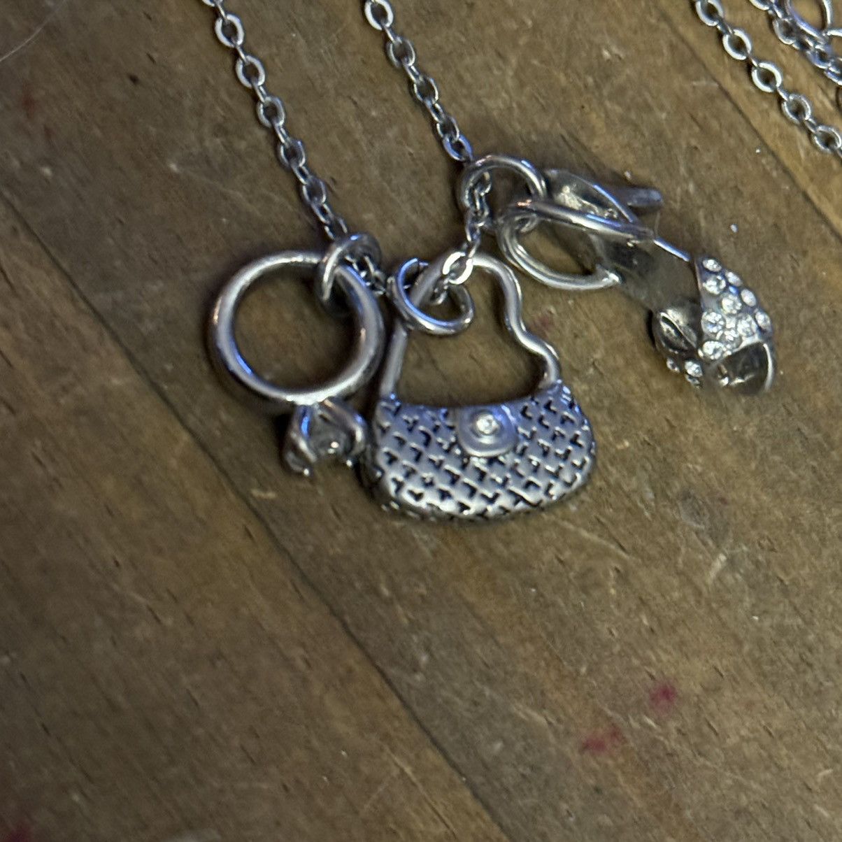 Other Lia Sophia Shopping Spree charm pendant necklace Size ONE SIZE - 3 Thumbnail