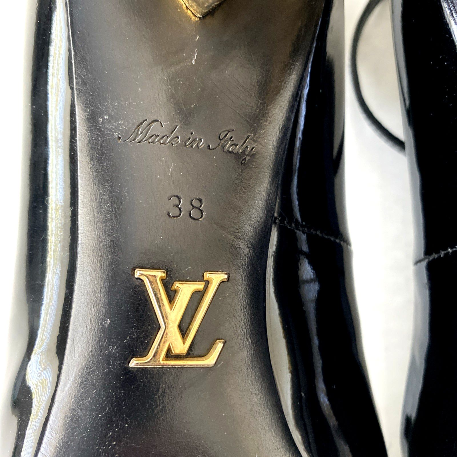 Louis Vuitton Louis Vuitton Night Bloom Pump Black Ankle Strap Flower Heel Size US 8 / IT 38 - 8 Thumbnail