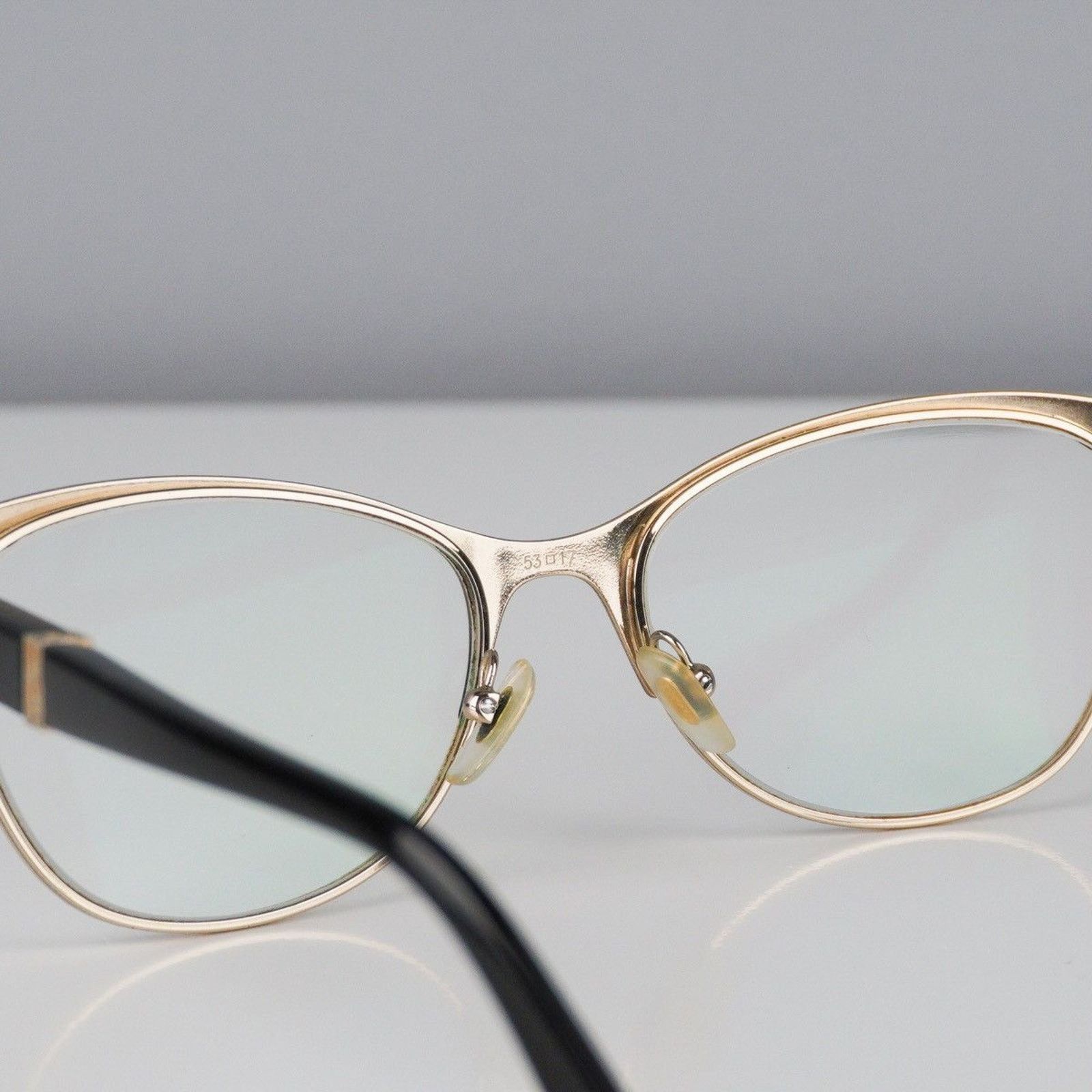 Versace Versace medusa logo gold black glasses Size ONE SIZE - 4 Thumbnail