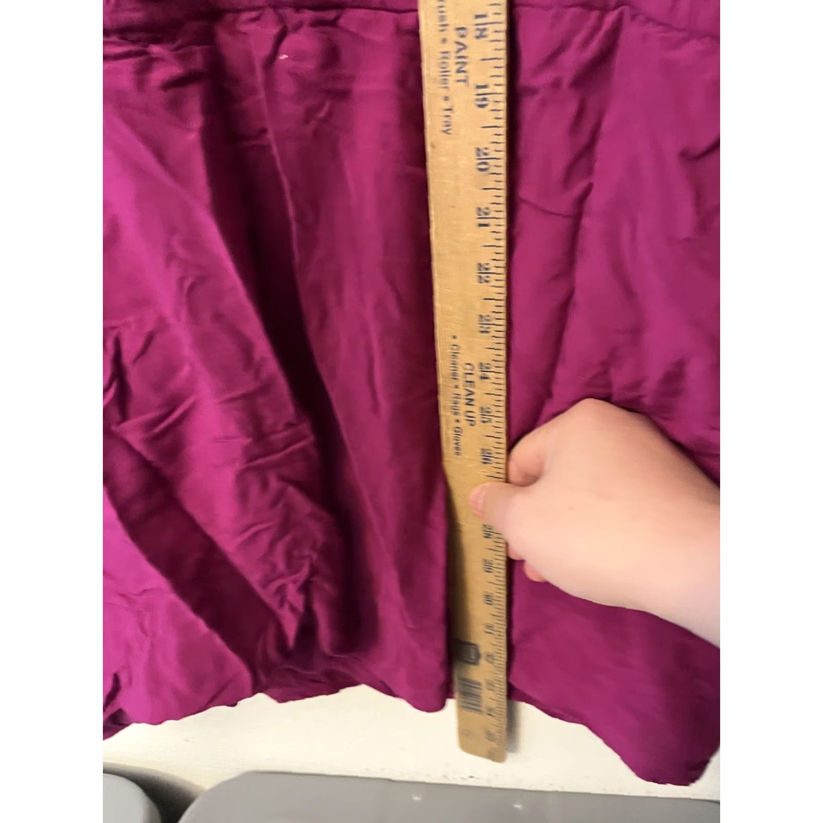 Gap Gap Magenta Long Sleeve Dress Tied Waist XL Women Hi-Low Size XL / US 12-14 / IT 48-50 - 4 Thumbnail