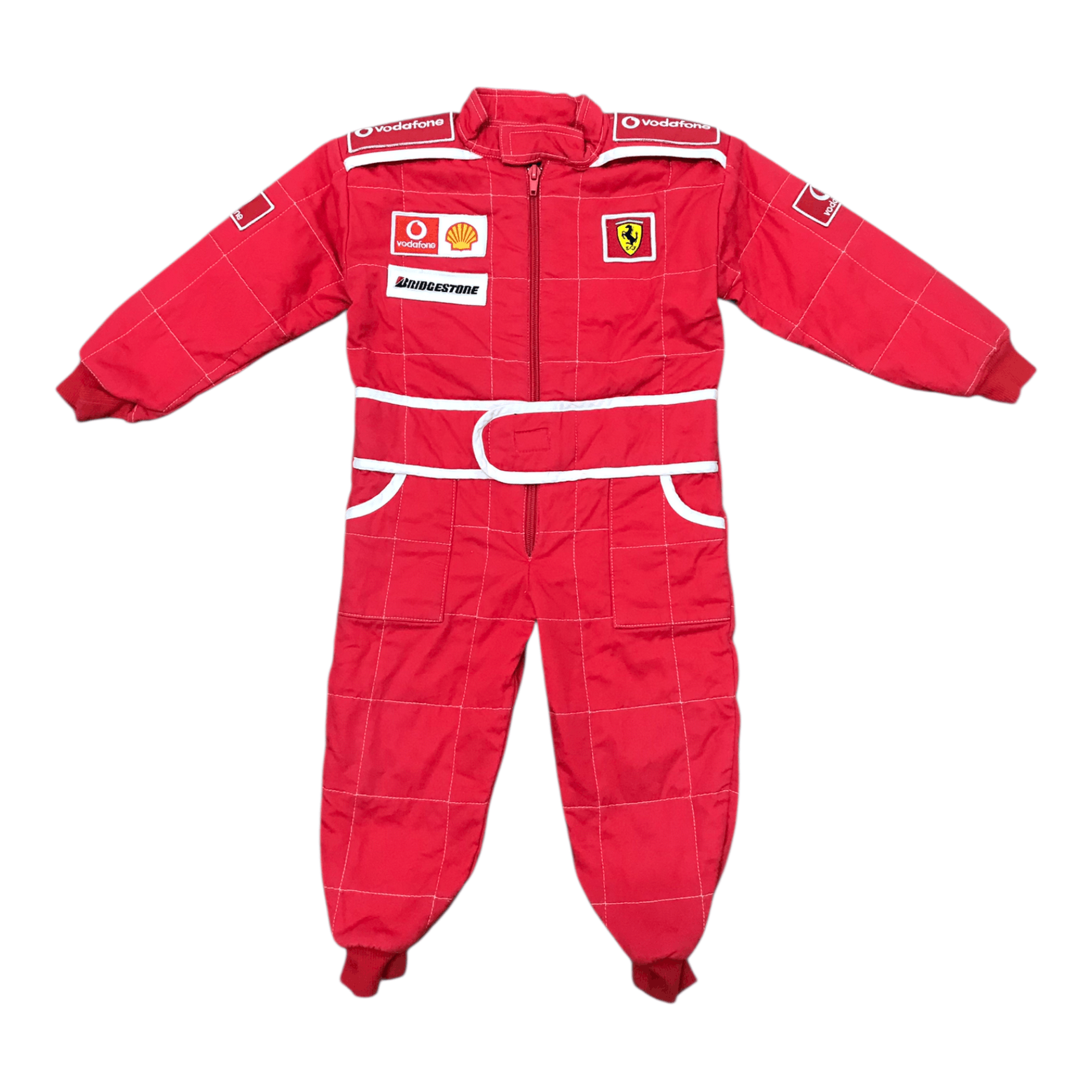 Ferrari × Sports Specialties × Vintage Ferrari F1 Overall Suit Red Kids Size US 26 / EU 42 - 1 Thumbnail