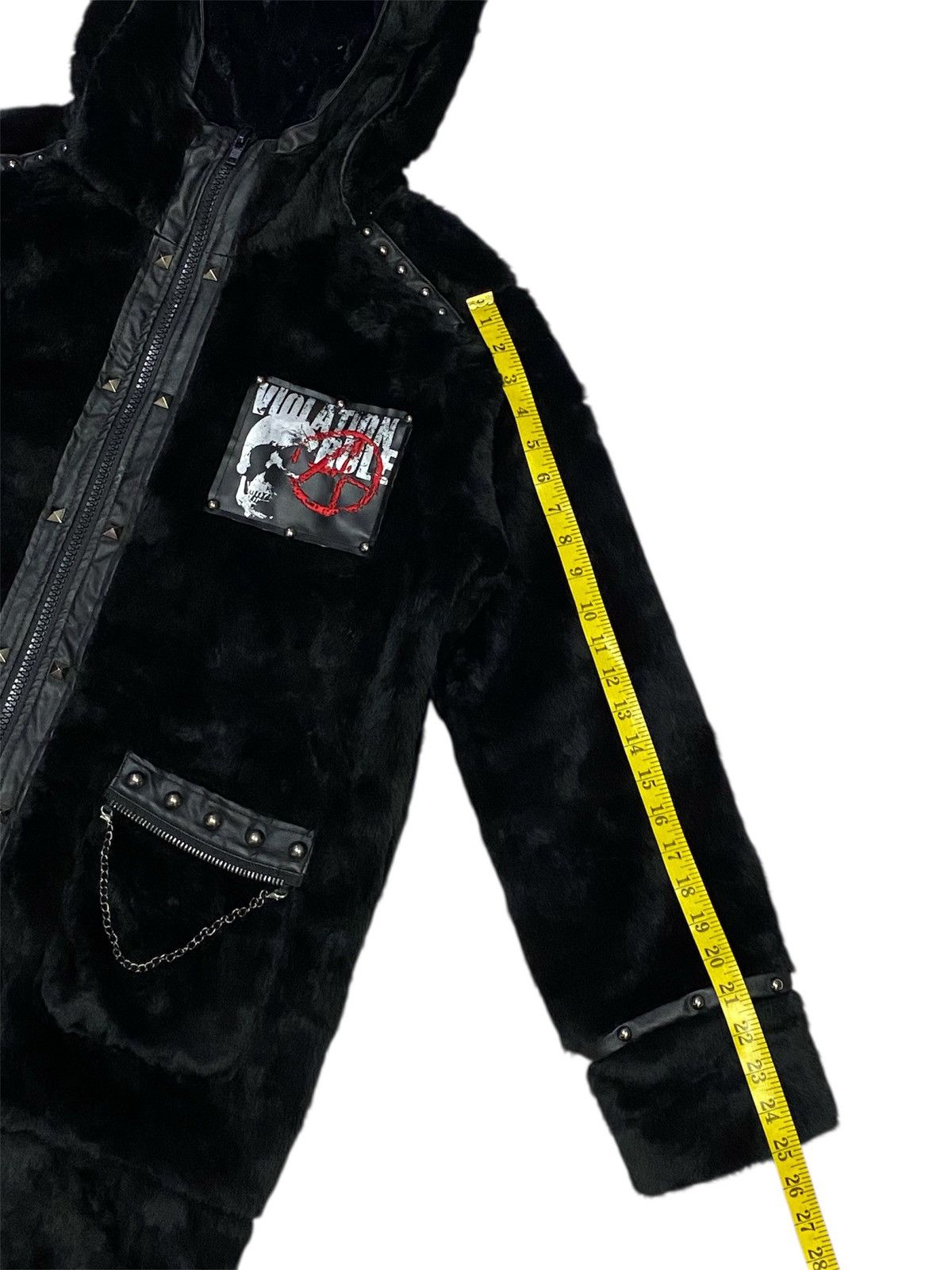 Sex Pot ReVeNGe Sex Pot Revenge Punk Faux Fur Hoodie Jacket Size L / US 10 / IT 46 - 22 Thumbnail