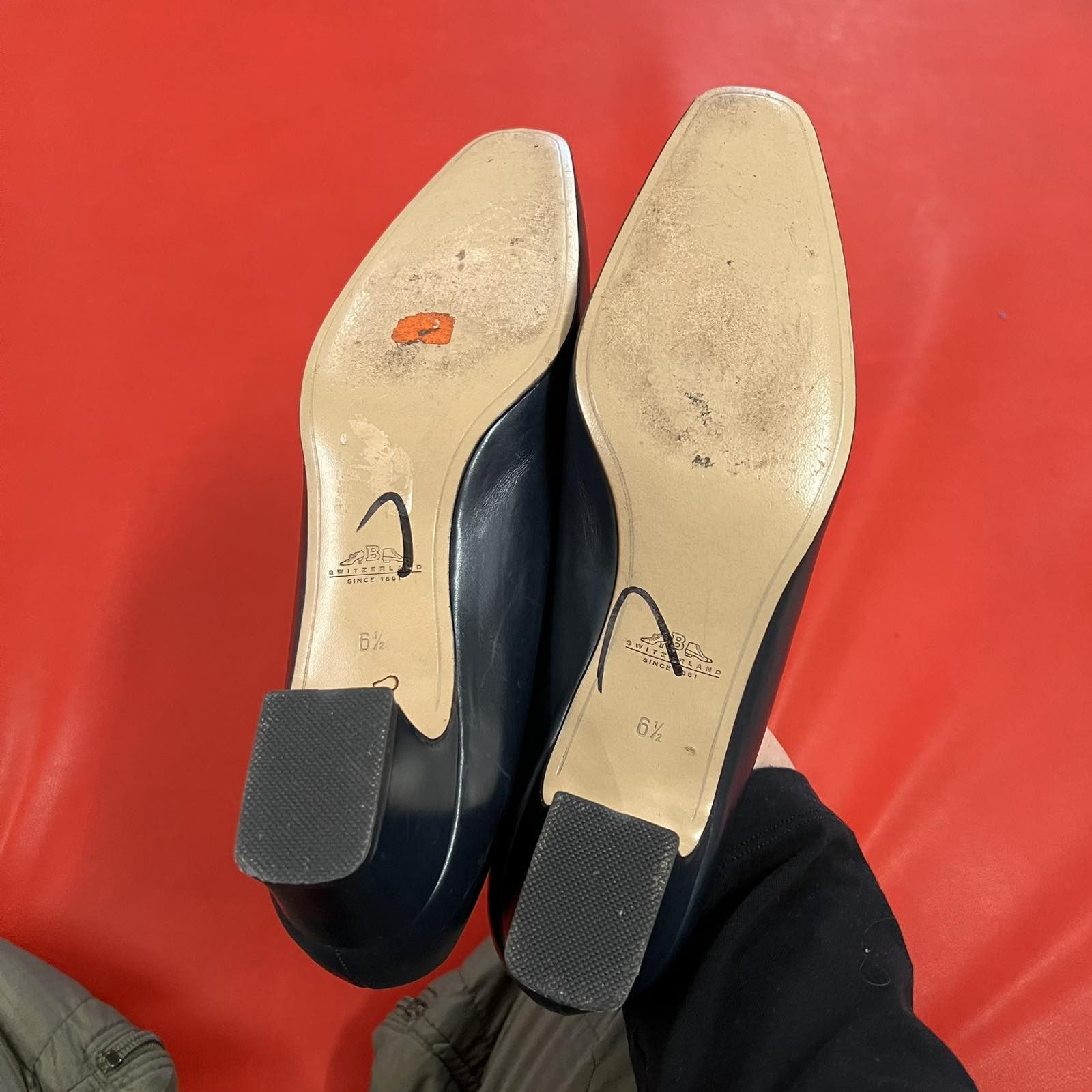 Bally × Designer Vintage Bally Loafers Hells Blue Sz 6.5 Size US 6.5 / IT 36.5 - 6 Thumbnail