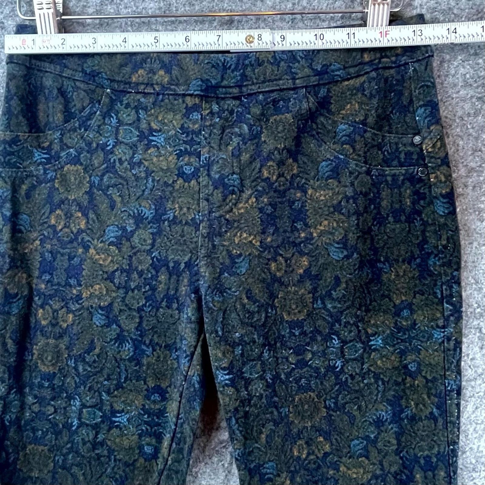 Sanctuary Sanctuary Leggings Womens Small Blue Elastic Stretch Pants Size 26" / US 2 / IT 38 - 4 Thumbnail