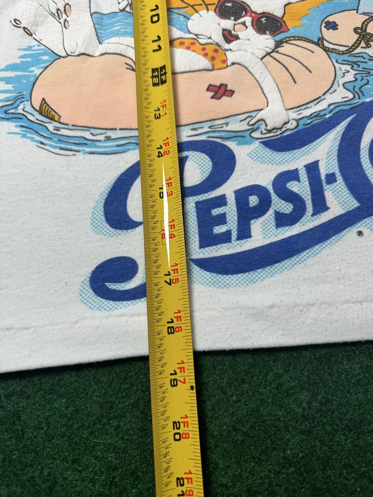 Pepsi × Vintage 80s RARE Pepsi Cola Fun In The Sun Beach Crop Top T Shirt Size S / US 4 / IT 40 - 6 Thumbnail