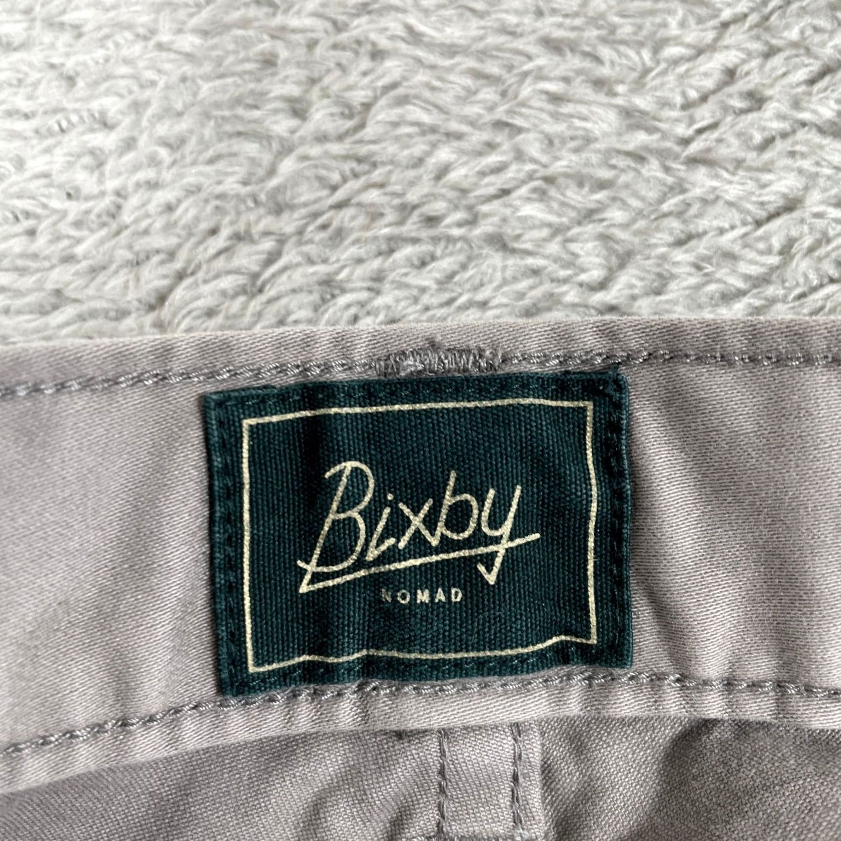 Nomad Bixby Nomad Pants Mens 32x34 Straight Fit Stretch Casual Gray Size US 32 / EU 48 - 4 Thumbnail