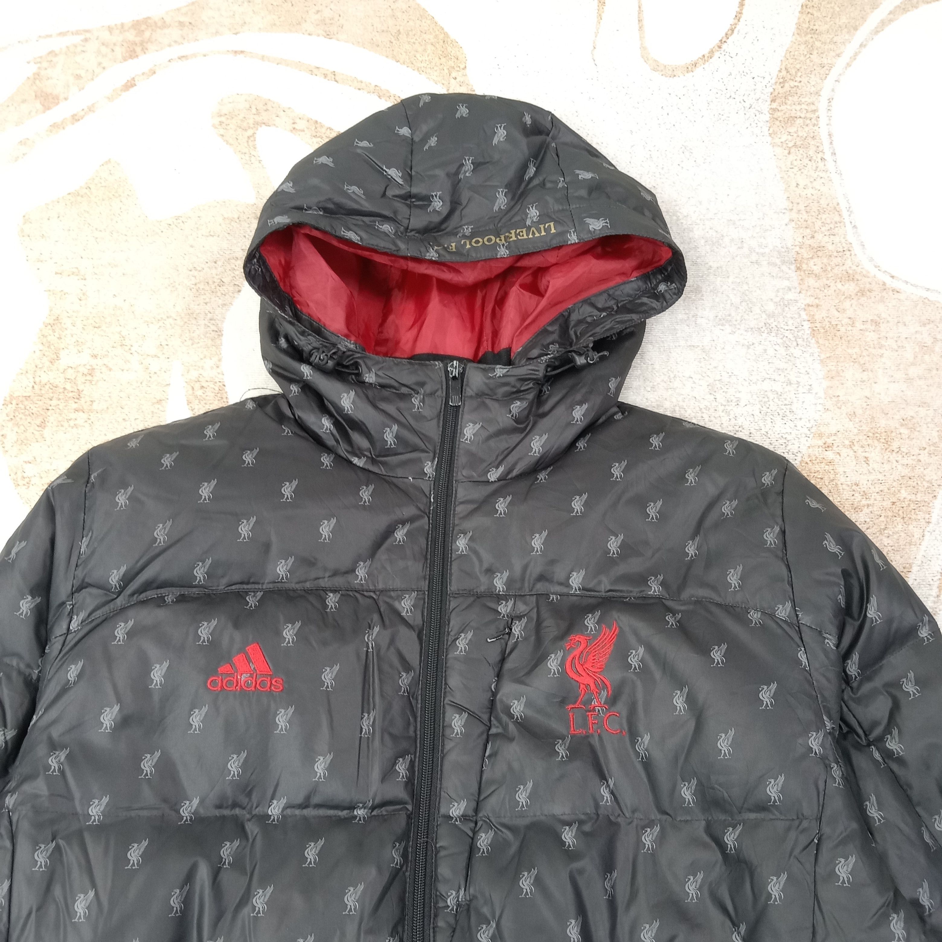 Adidas Adidas Liverpool Puffer Jacket C262N5 Size US L / EU 52-54 / 3 - 2 Thumbnail