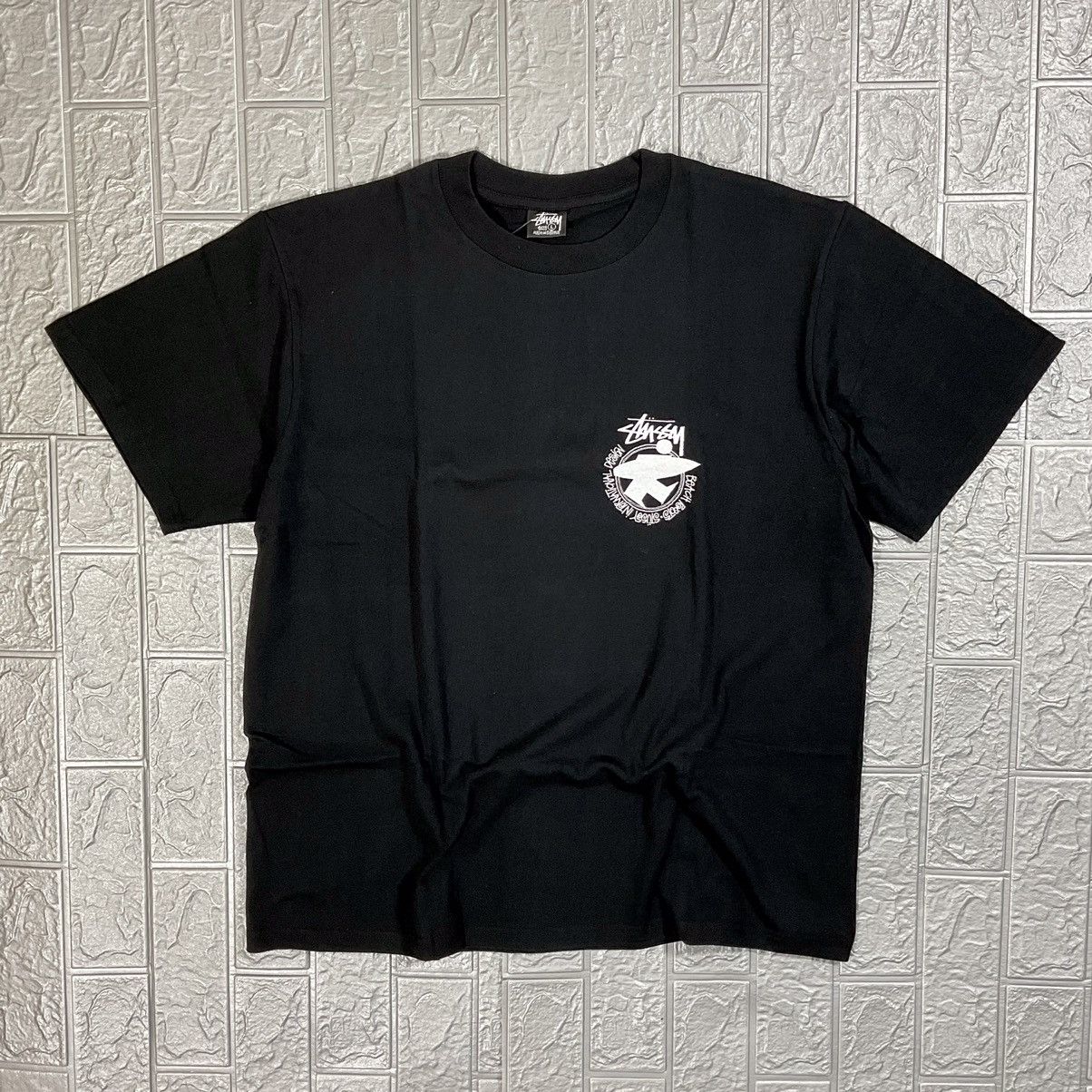 stussy beach roots tee