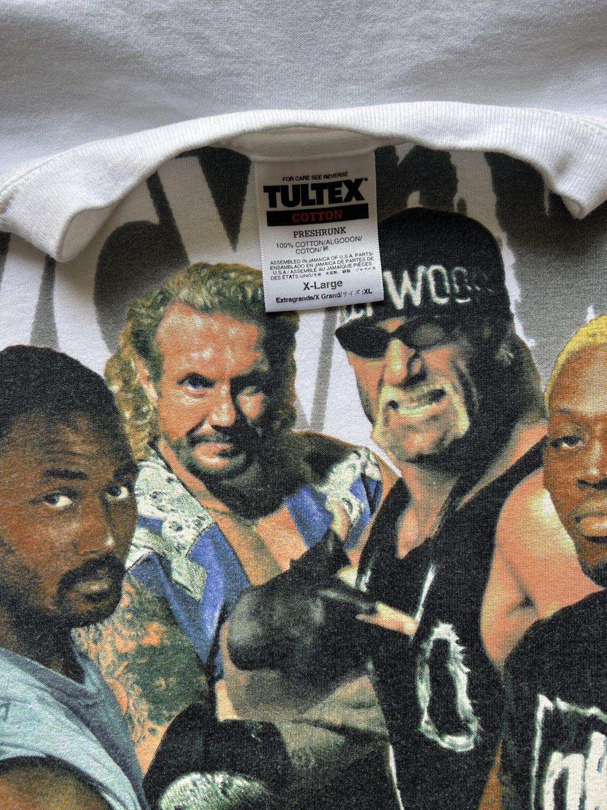 Vintage VTG 1998 WCW NWO New World Order Wrestling Tee Shirt Malone Size US XL / EU 56 / 4 - 7 Thumbnail