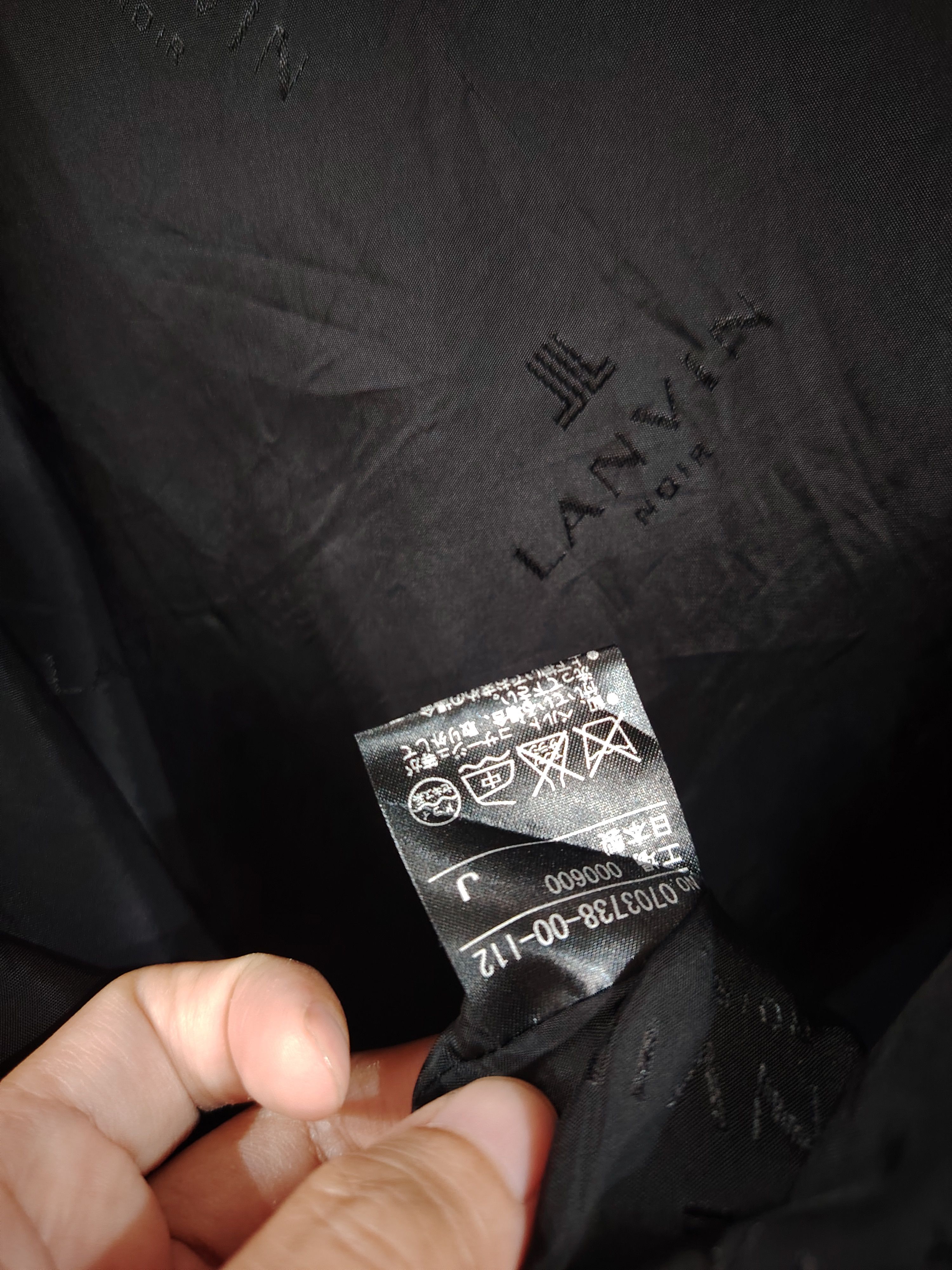Lanvin Lanvin Noir Black Dress Suit Size XS / US 0-2 / IT 36-38 - 3 Thumbnail