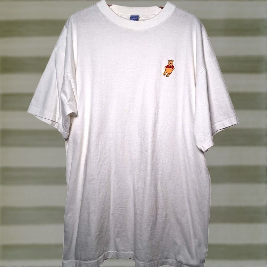 Disney VINTAGE Disney Winnie The Pooh Sleep Shirt 2XL White Cotton Character READ Shirt Women"} Size XXL / US 16-18 / IT 52-54 - 1 Thumbnail
