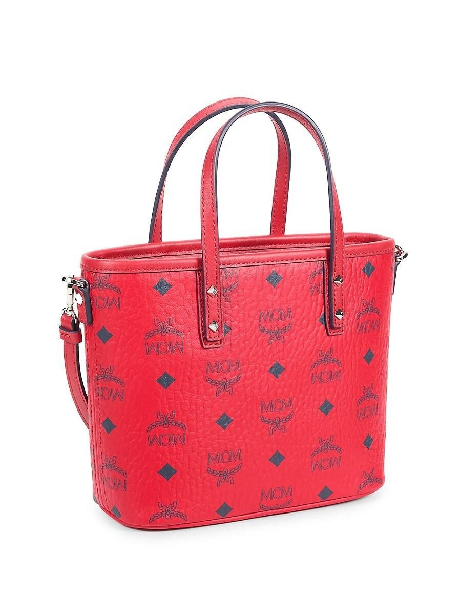 MCM o1mt1gz0225 Size: OS / Shopper Mini Bag in Red Size ONE SIZE - 3 Thumbnail