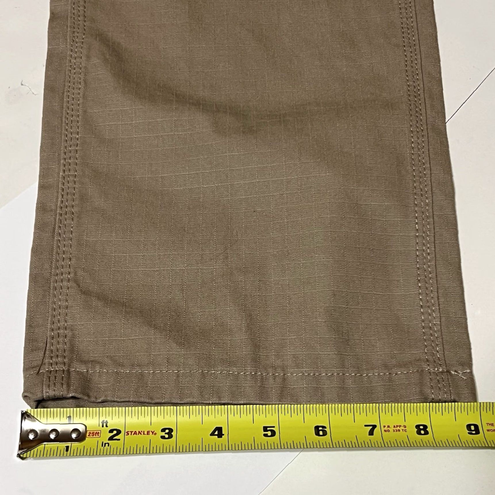 Vintage Key Foreman Work Pants Men's 36x32 Brown Relaxed Fit Carpenter Pants, Regular, Straight, Cotton Canvas, Breathable, Pockets, Zip, Button Closure, NWT Size US 36 / EU 52 - 7 Thumbnail