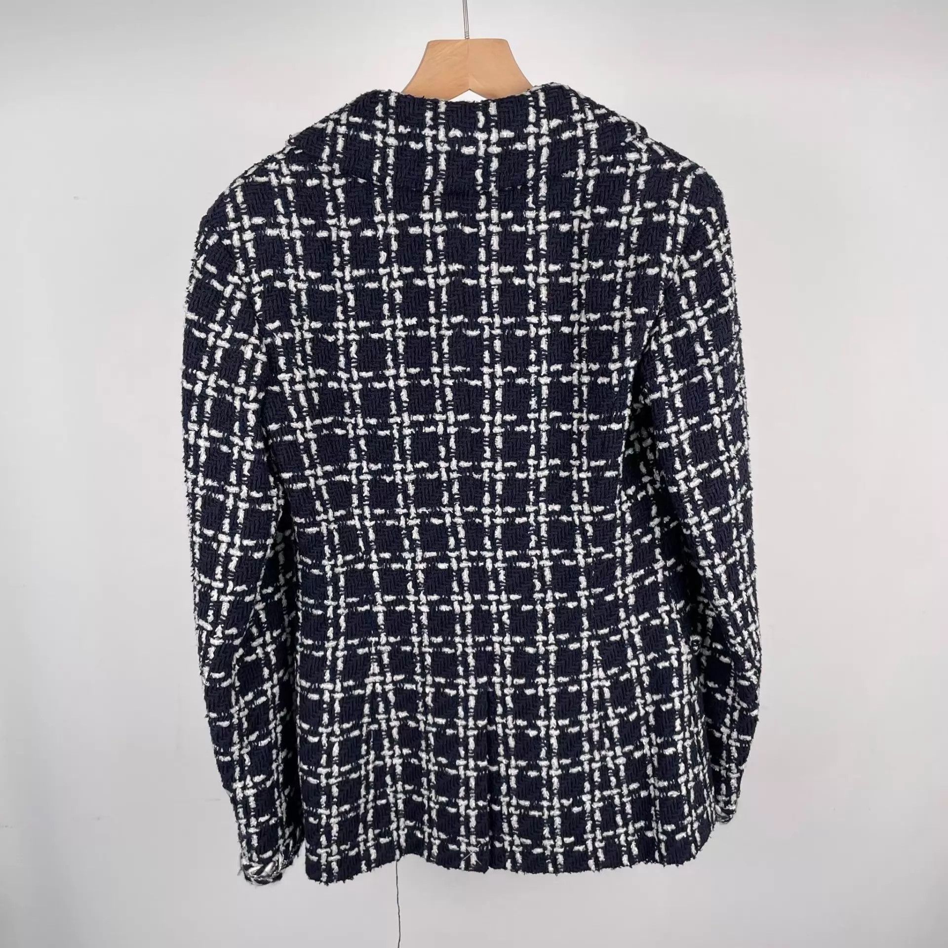 Chanel Chanel Check Color - Blocked Soft Wool Jacket 34 Size XS / US 0-2 / IT 36-38 - 2 Thumbnail