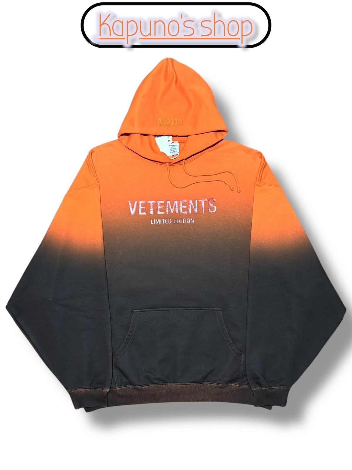 Vetements Vetements Hoodie Gradient Limited Edition Size US M / EU 48-50 / 2 - 1 Thumbnail