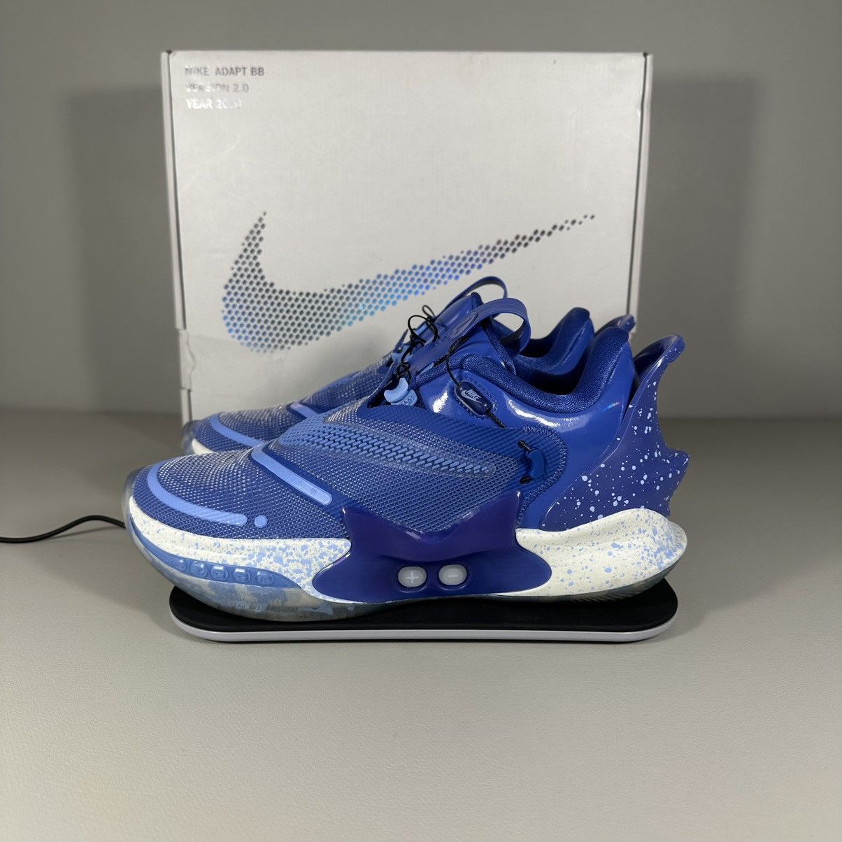Nike Nike Adapt BB 2.0 Astronomy Blue / Royal Blue Sneakers Size US 8.5 / EU 41-42 - 1 Thumbnail