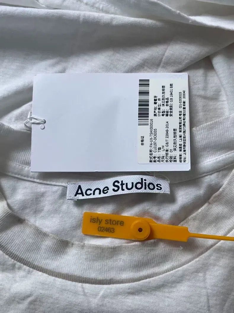 Acne Studios Acne Studios 1996 Series Lettering Logo Distressed Printed Size US M / EU 48-50 / 2 - 5 Thumbnail