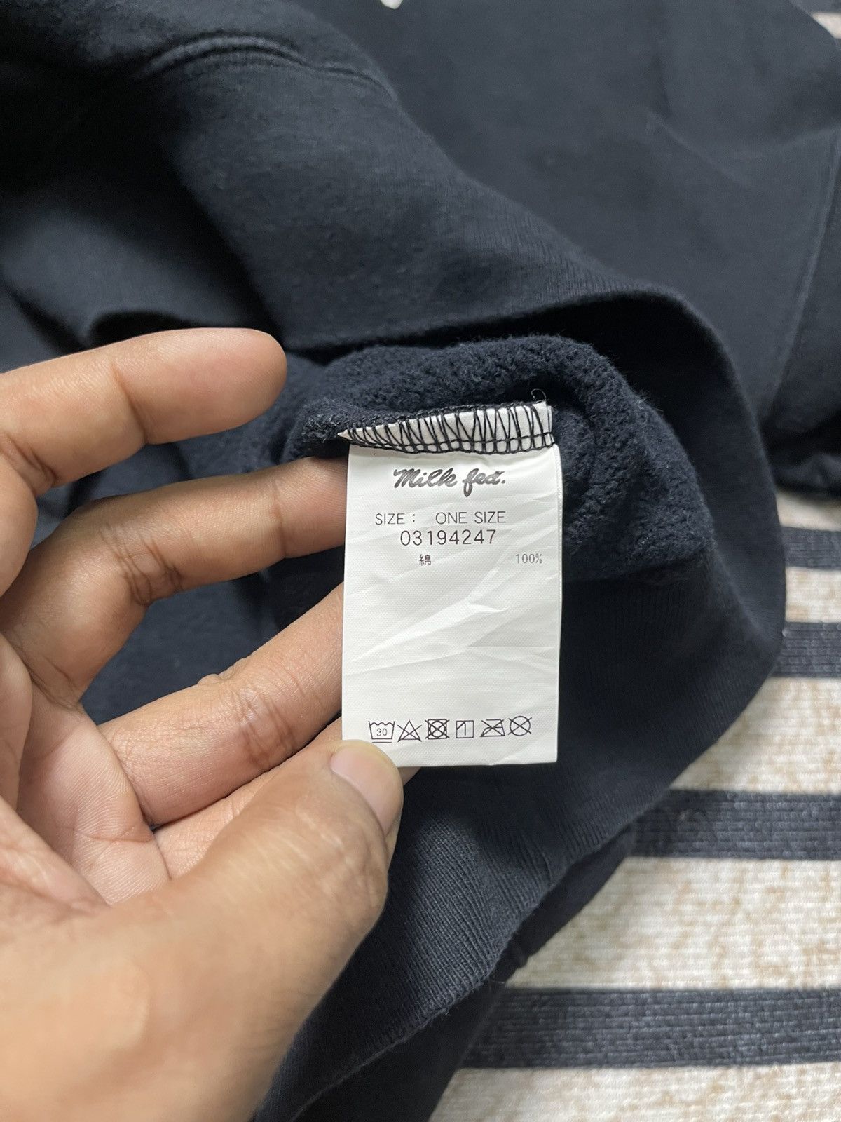 Japanese Brand 00s MILK-FED SPELLOUT CREWNECK BOXY STYLE Size US M / EU 48-50 / 2 - 12 Thumbnail