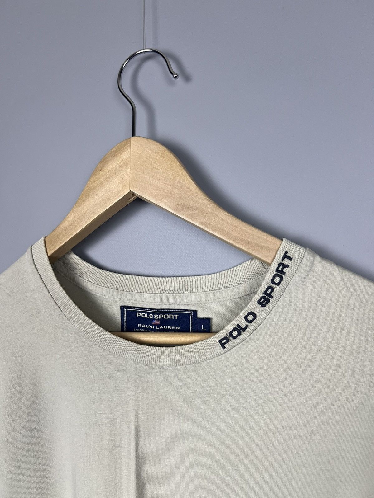 Polo Ralph Lauren Rare Vintage Polo Sport Long Sleeve Shirt Size US L / EU 52-54 / 3 - 3 Thumbnail