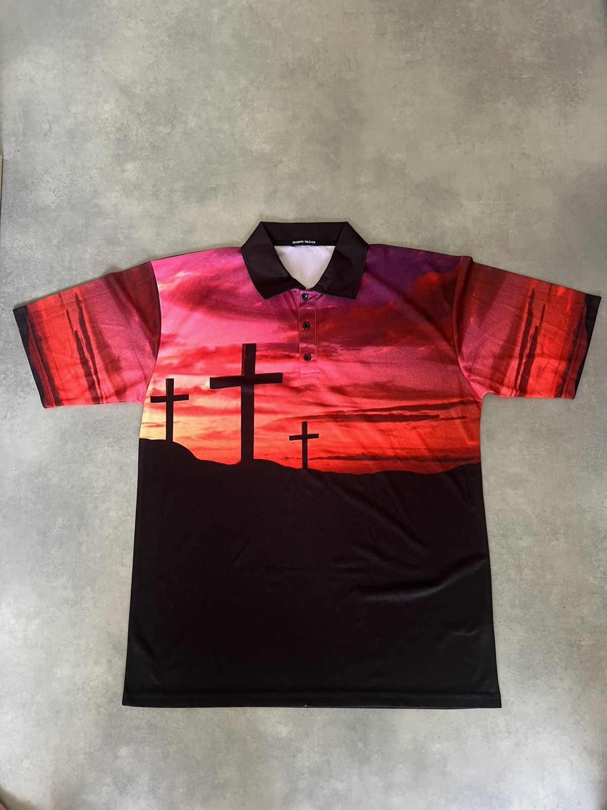 Seventh Heaven Seventh Heaven Cross Polo Size US XL / EU 56 / 4 - 1 Thumbnail