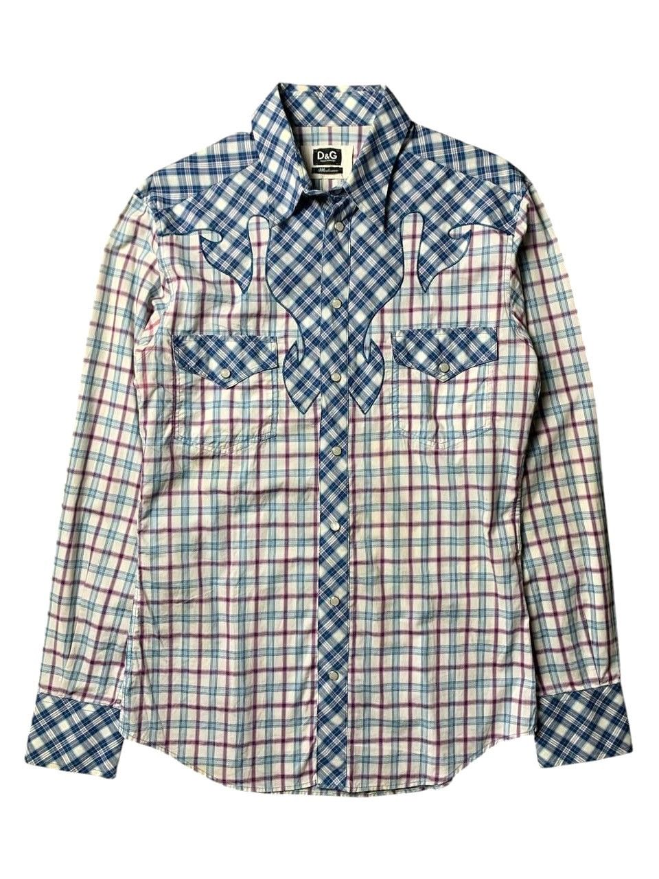 Dolce & Gabbana 1990s Dolce Gabbana Western Shirt Size US M / EU 48-50 / 2 - 1 Thumbnail