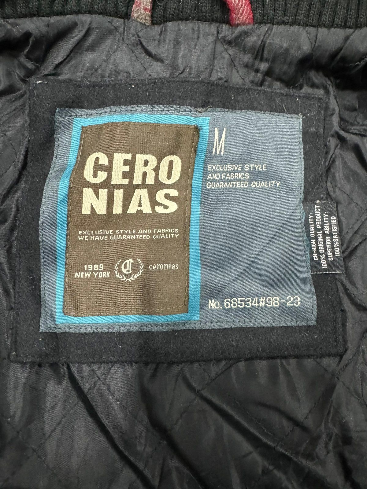 Japanese Brand Ceronias Women's Checked Jacket Duffle Coat/ Jacket Size M / US 6-8 / IT 42-44 - 12 Thumbnail
