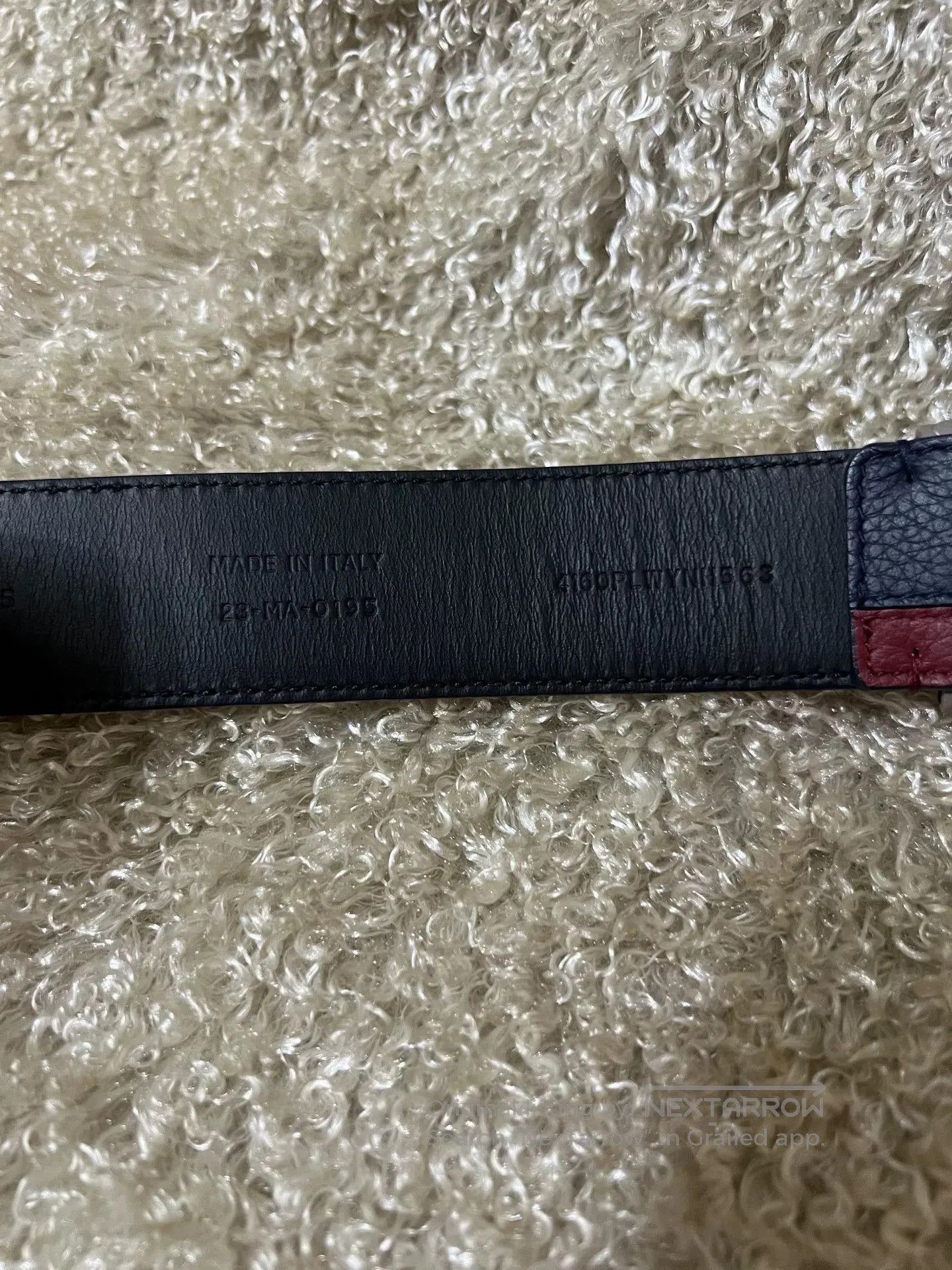 Dior Dior Homme Men's Leather Belt. Size ONE SIZE - 4 Thumbnail