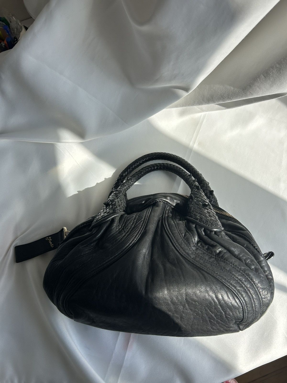 Designer × Fendi fendi spy black handbag 2005 grunge Size ONE SIZE - 5 Thumbnail