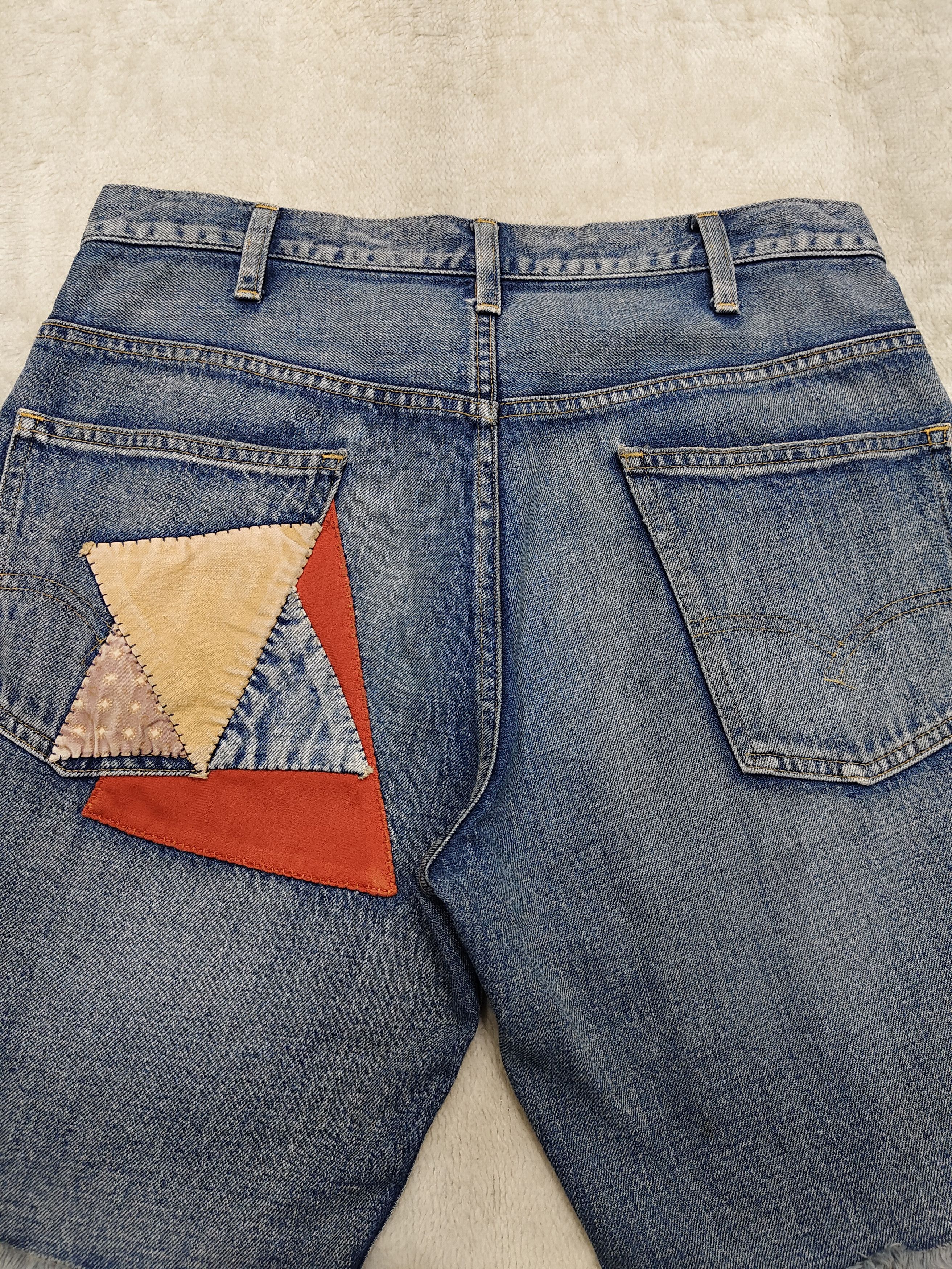 Japanese Brand 🇯🇵 Nangswam Dakota 🇯🇵 Pacthwork Kapital inspired Denim Size US 32 / EU 48 - 2 Thumbnail