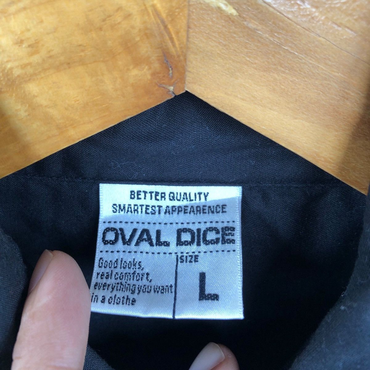 Tornado Mart Japanese OVAL DICE punk if six was nine style button shirt Size US L / EU 52-54 / 3 - 5 Thumbnail