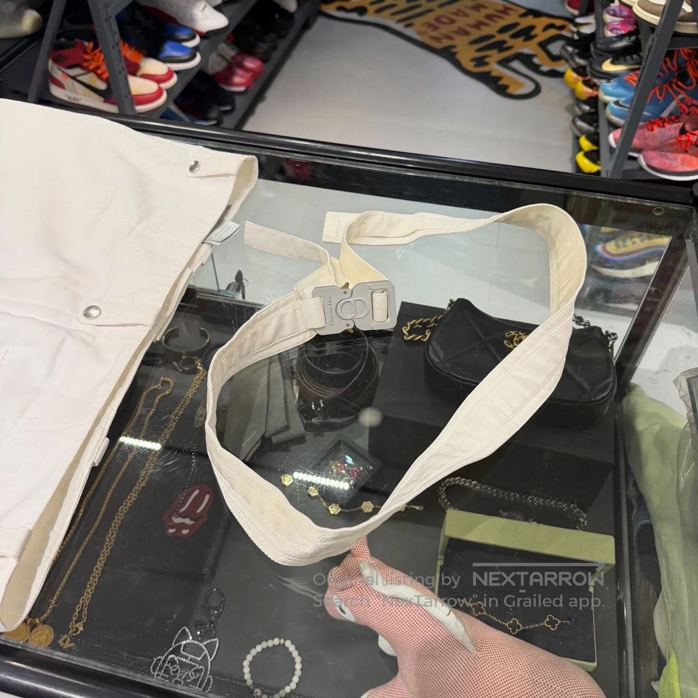 Dior Dior Homme x Sacai 2022 White 9-Point Pants. Size US 34 / EU 50 - 3 Thumbnail