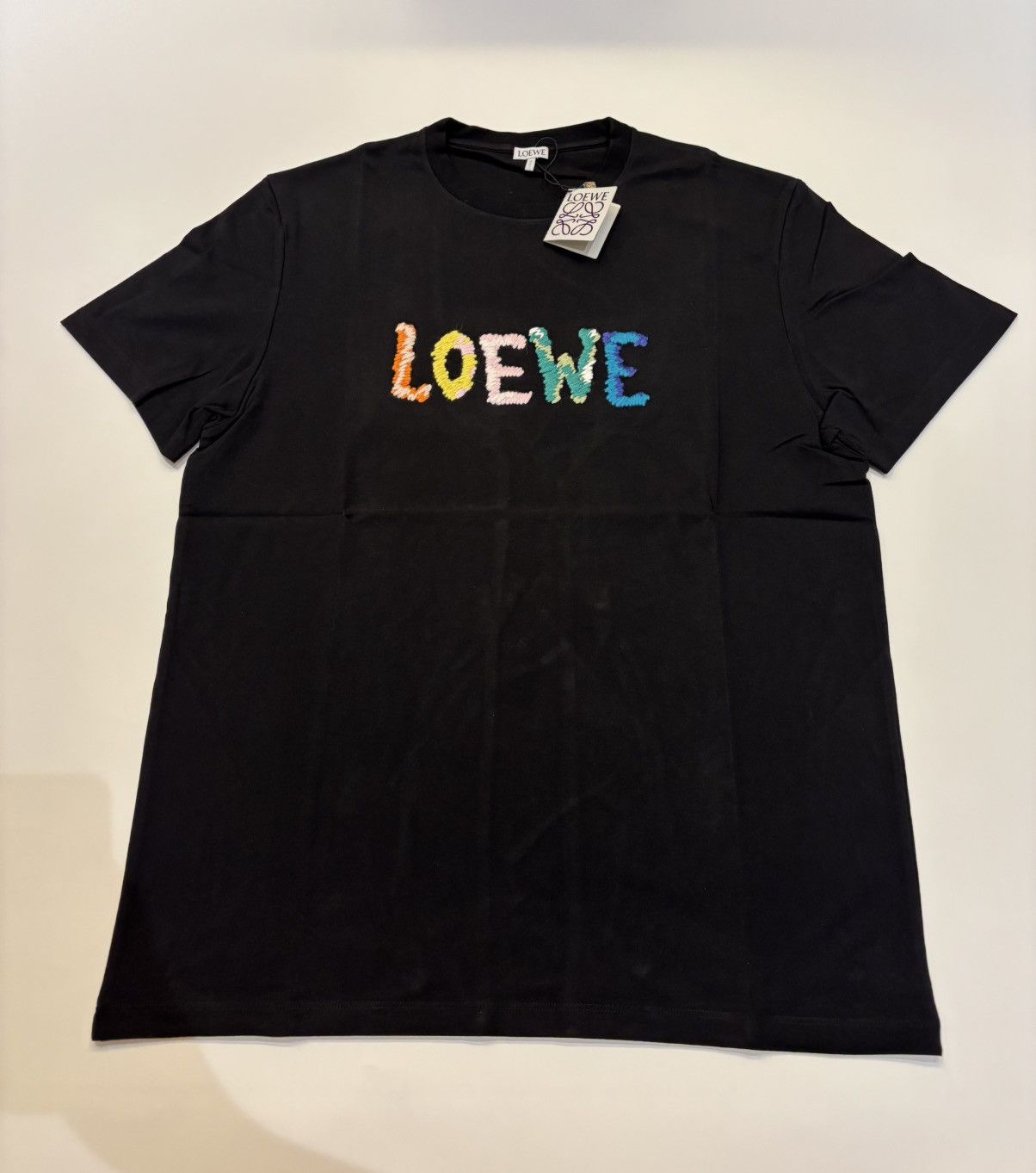 Loewe Loewe Embroidered Logo Tee Size US M / EU 48-50 / 2 - 1 Thumbnail