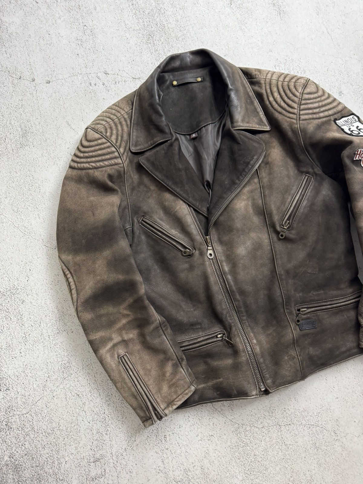 Genuine Leather Polo Motorcycles Vintage Leather Jacket Size US L / EU 52-54 / 3 - 6 Thumbnail