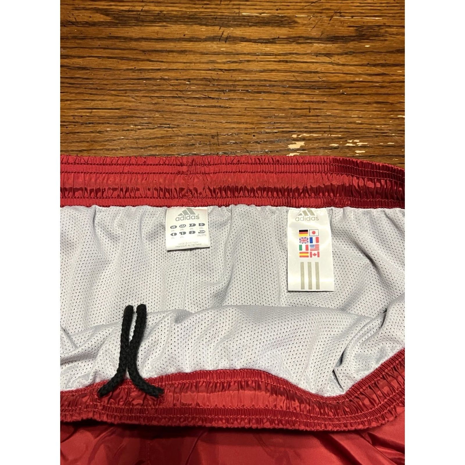Adidas adidas Wind Razorback Red Pants 2XL Men’s Track Pants Regular" Size US 39 - 5 Thumbnail