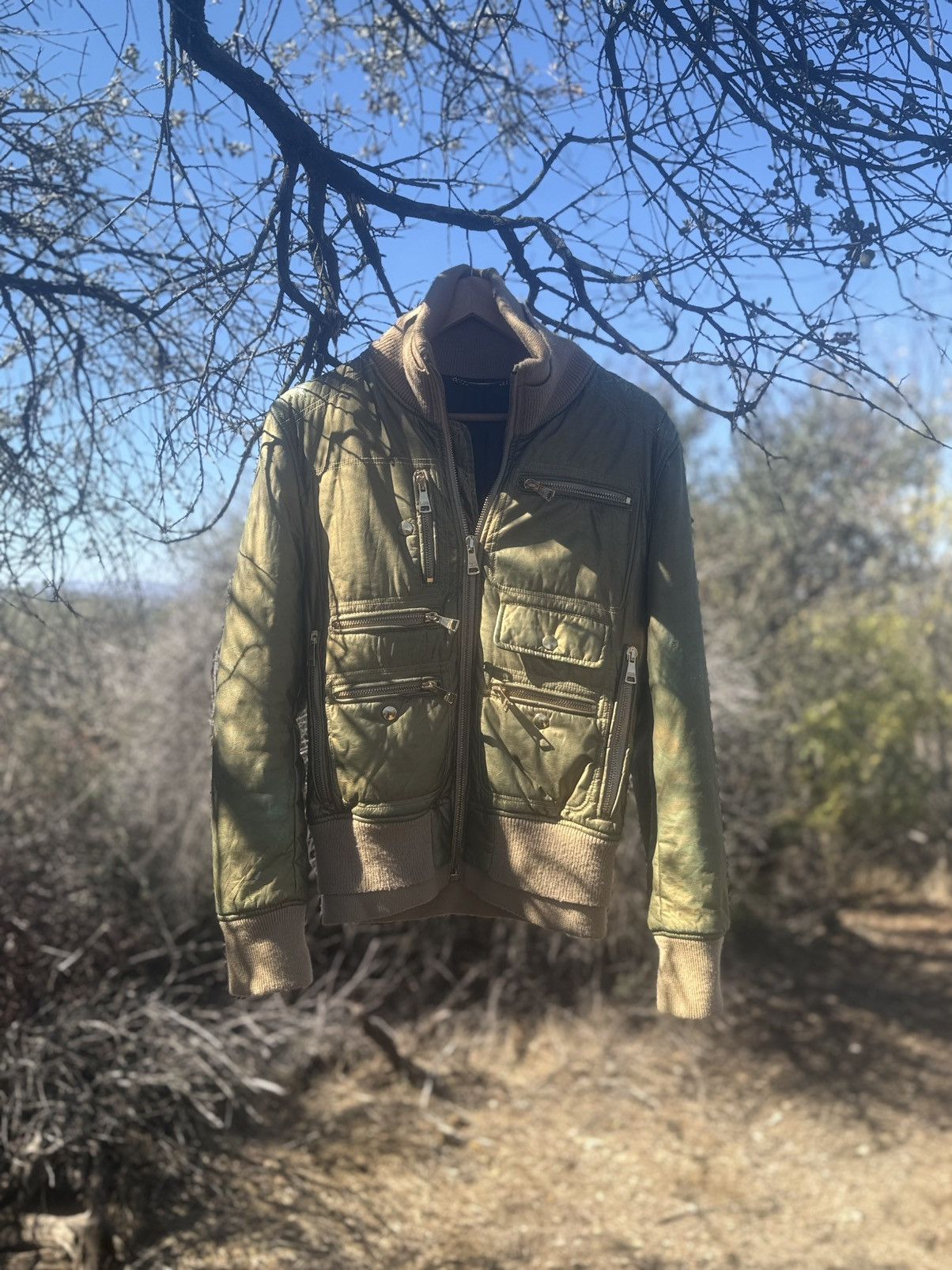 Multi pocket Dolce & Gabbana Bomber Jacket