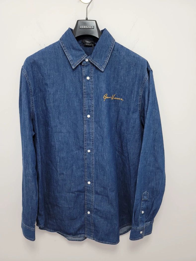 Versace Versace Thick shirt jacket Size US XL / EU 56 / 4 - 2 Thumbnail