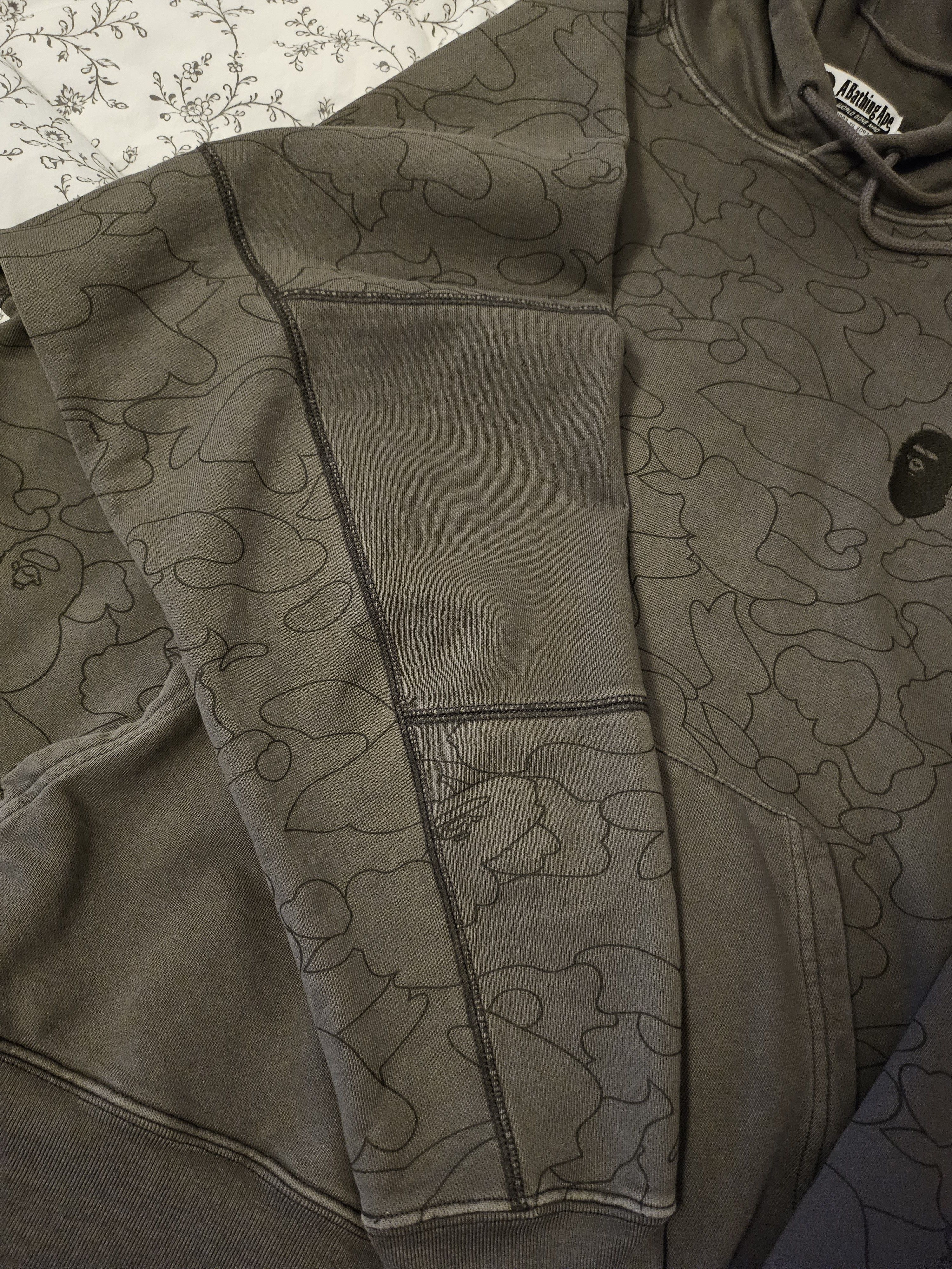 Bape Line Camo Relaxed Pullover Hoodie Size US L / EU 52-54 / 3 - 4 Thumbnail