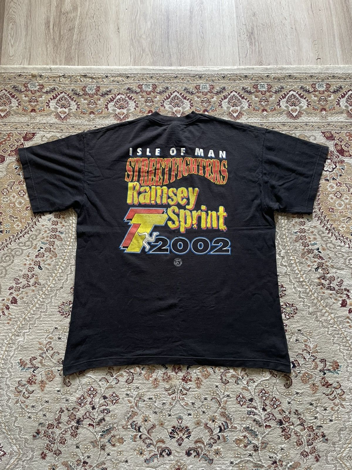 Vintage Isle Of Man Racing Ramsey Sprint Street Fighters 2002 Moto Size US XL / EU 56 / 4 - 2 Thumbnail