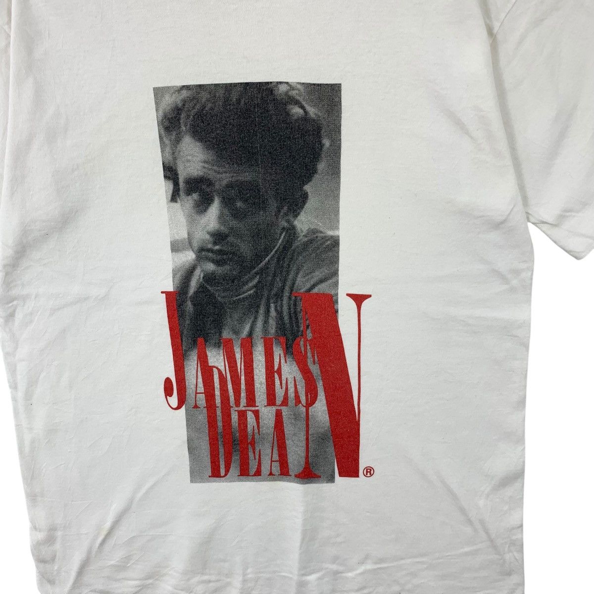Vintage Vintage 90’ JAMES DEAN FOTOFOLIO Film Promo Tee Shirt Top Size M / US 6-8 / IT 42-44 - 3 Thumbnail