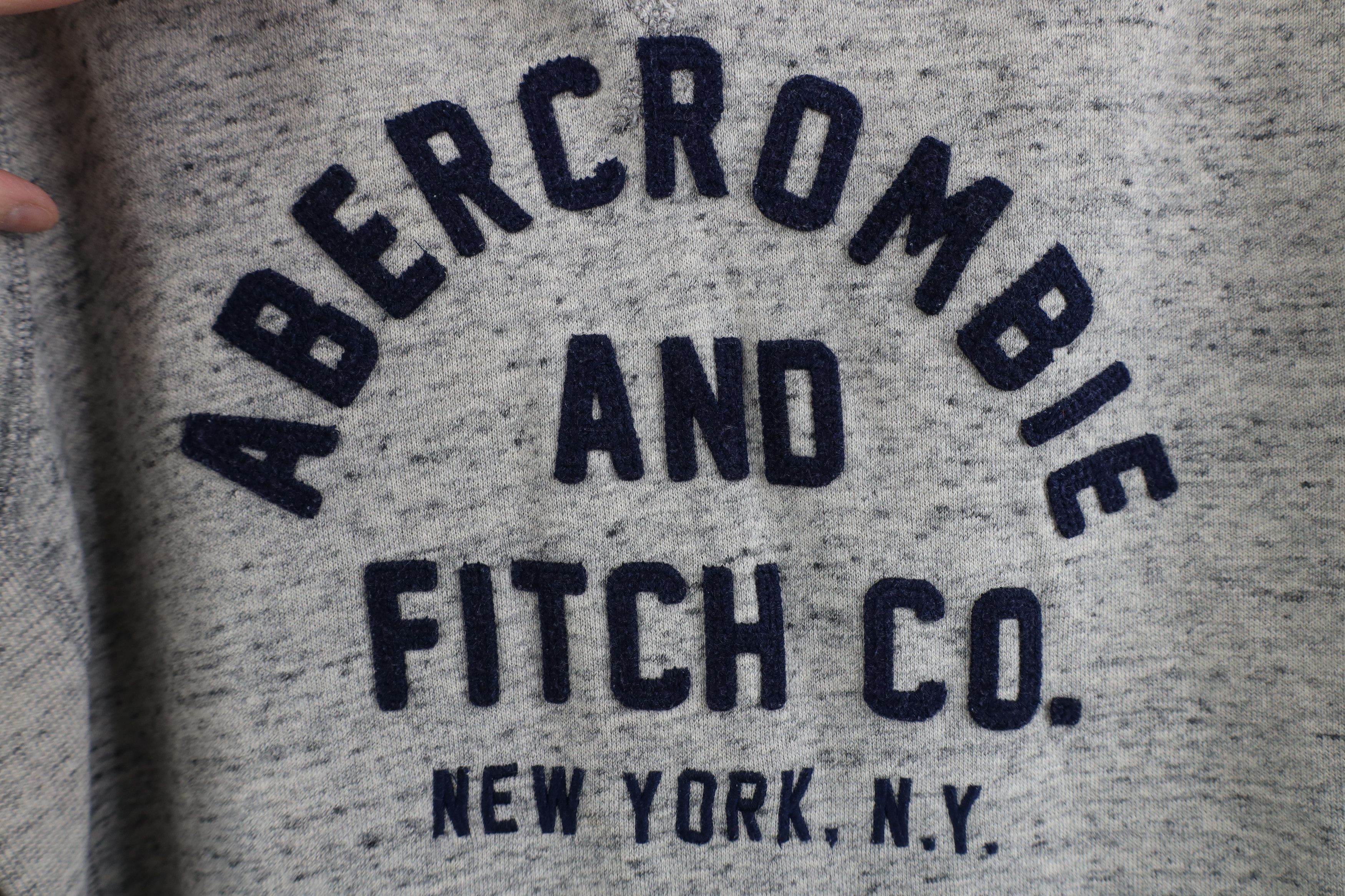 Abercrombie & Fitch Vintage Y2K Abercrombie & Fitch Heavyweight Hoodie Gray Size US M / EU 48-50 / 2 - 5 Thumbnail