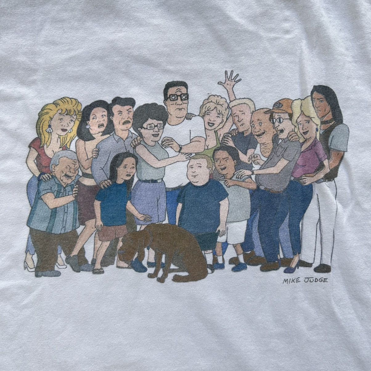 Vintage Vintage King of the Hill Mike Judge Shirt RARE Size XL Size US XL / EU 56 / 4 - 2 Thumbnail