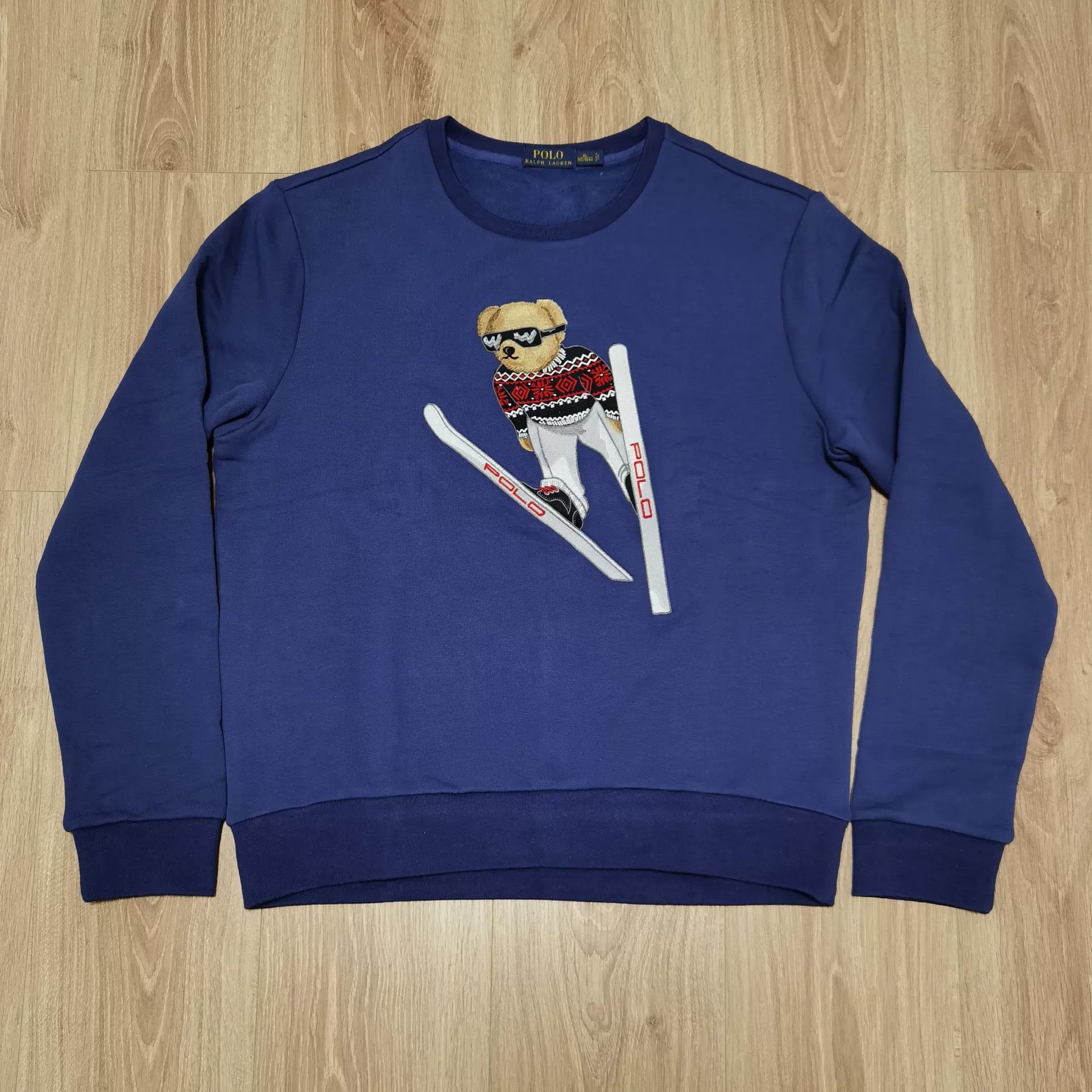 Polo Ralph Lauren Polo Ralph Lauren Ski Bear Sweatshirt Size US XL / EU 56 / 4 - 1 Thumbnail