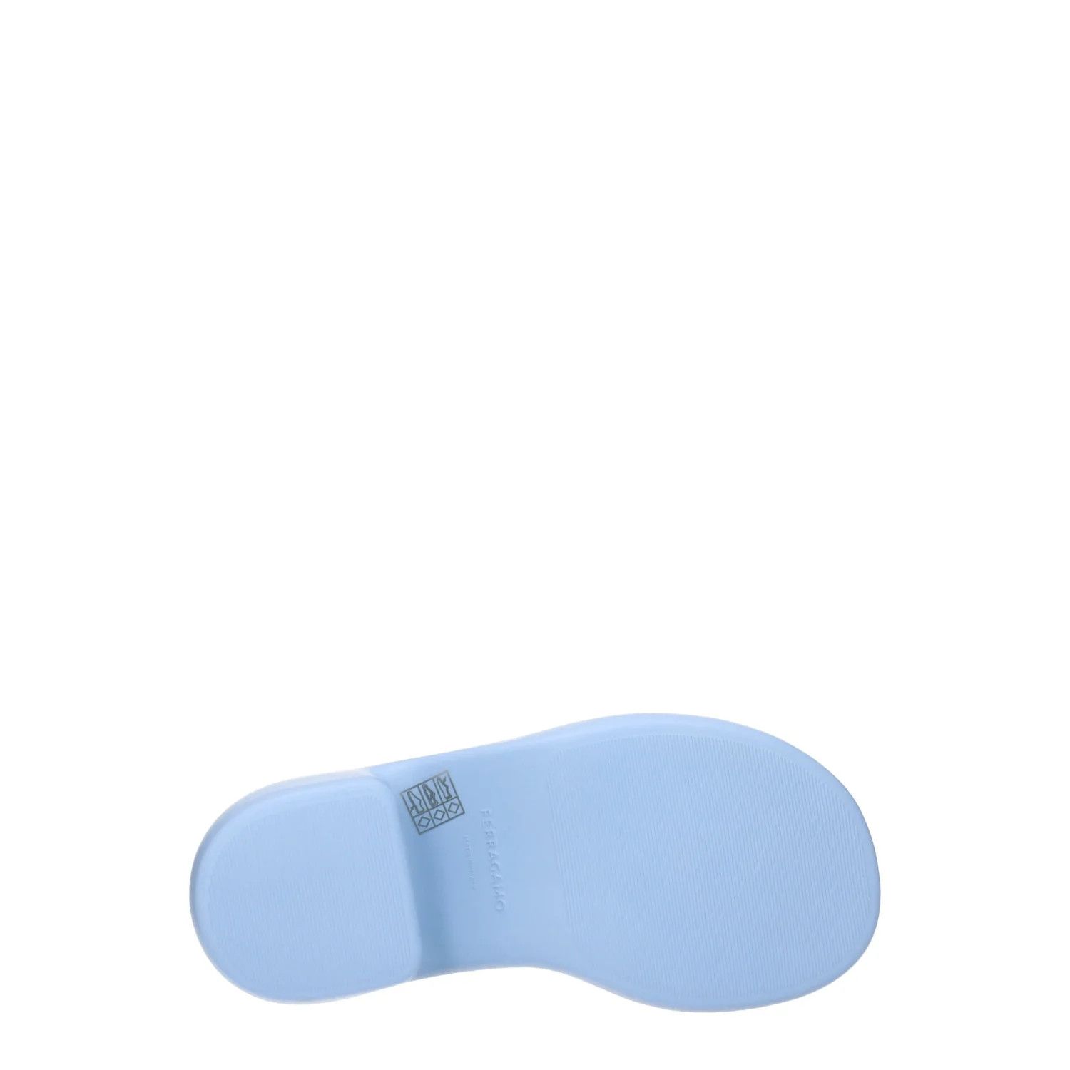 Salvatore Ferragamo ob1o1e1224 Rubber Sandals in Sky Blue Size US 6 / IT 36 - 5 Thumbnail
