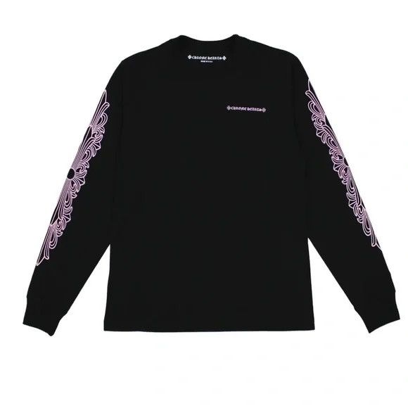 Tシャツ・カットソー Chrome Hearts Matty Boy Shoulder Logo Thermal L/S T Shirt 100% Authentic Chrome Hearts Matty Boy Shoulder Logo T-shirt