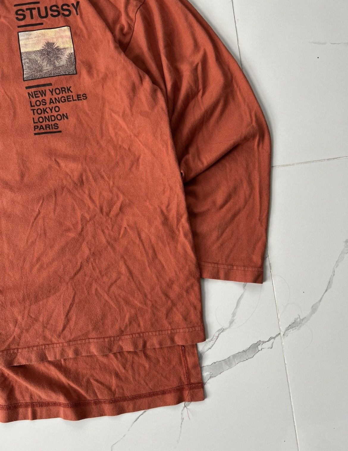 Stussy STUSSY VINTAGE INTERNATIONAL LOGO Y2K LONGSLEEVE SHIRT Size US M / EU 48-50 / 2 - 2 Thumbnail