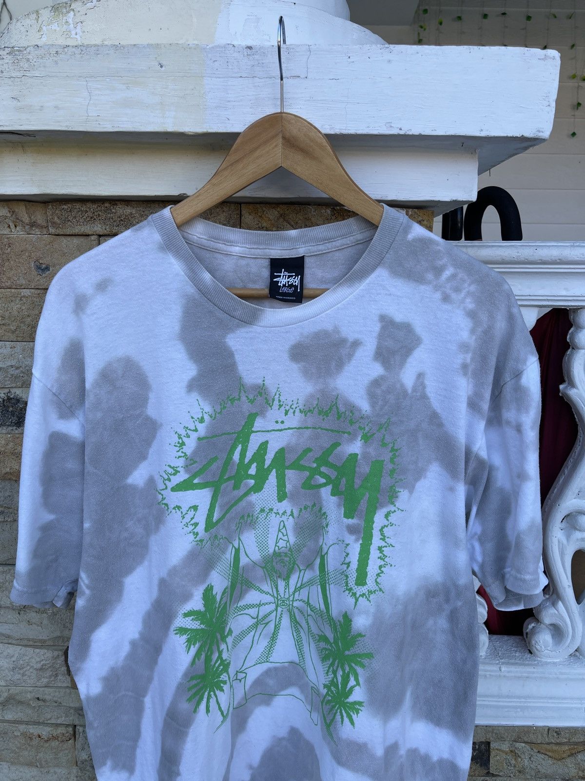 Stussy Very Rare🔥Vintage STUSSY Tie Dye Tee Size US L / EU 52-54 / 3 - 1 Thumbnail