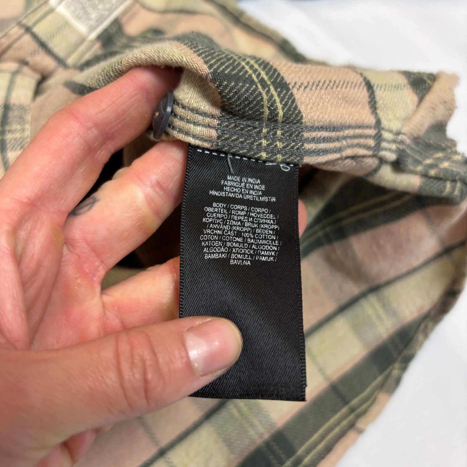 RRL Ralph Lauren RRL Double RL Ralph Lauren Plaid Flannel Shirt Men's Medium Size US M / EU 48-50 / 2 - 6 Thumbnail