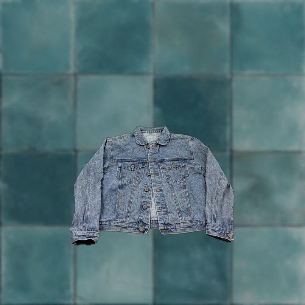 Denime VINTAGE J. Galt Denim Jacket Womens Small Blue Trucker Jean Coat Casual 90s Grunge Size 28" / US 6 / IT 42 - 1 Thumbnail
